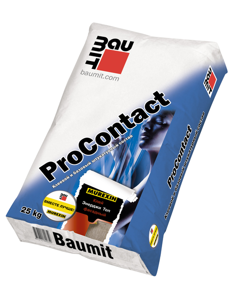 Baumit ProContact. Клей для минеральной ваты и пенополистерола. фото